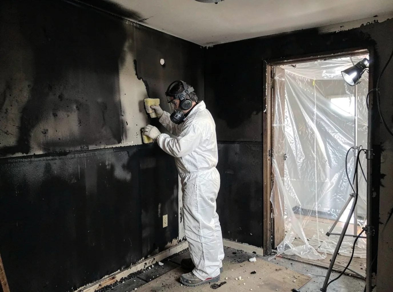 Fire Damage Restoration company in Volant, PA